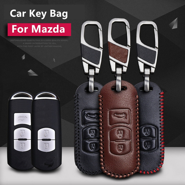 For Mazda 6 2 3 5 Car Key Case Key Fob Cover Keychain Car