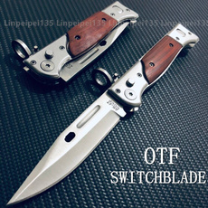 Military OTF Spring Assisted Open Knife Tactical Rescue Pocket Hunting Knifes Outdoor Combat AK47 Bayonet Camping Self Defense Knives Drop Ship NEW !