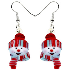Muoti, snowmanearring, decoration, Earring