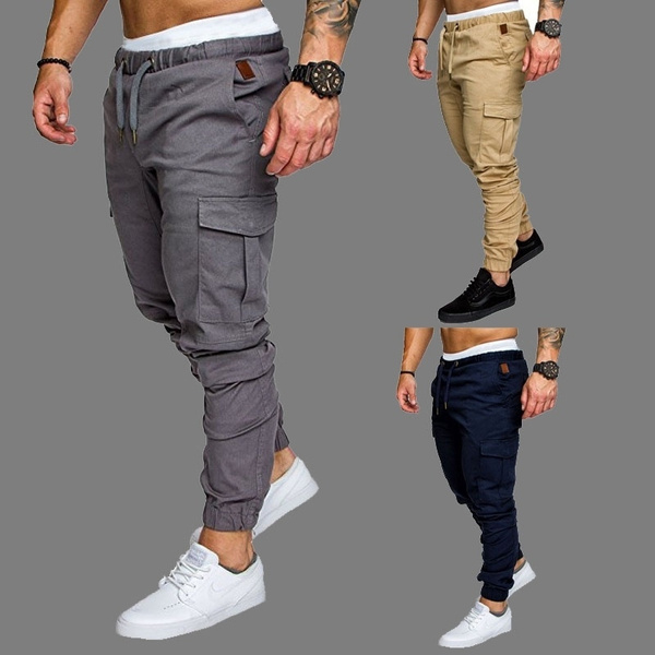 Men's sport best sale joggers hip hop