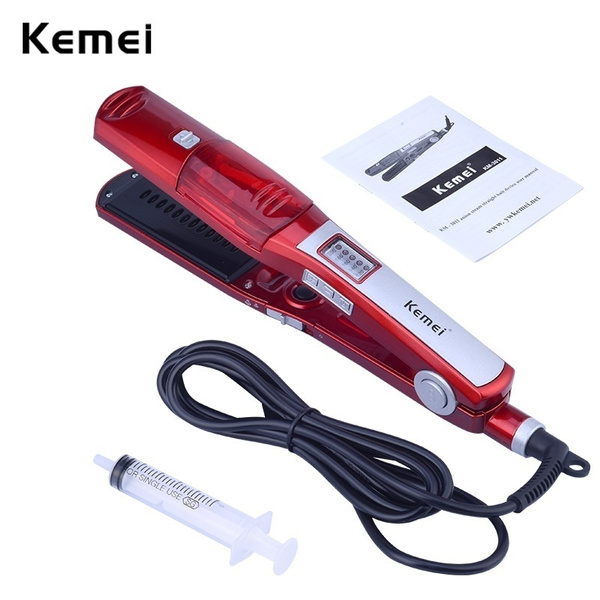 Kemei vapor 2025 hair straightener