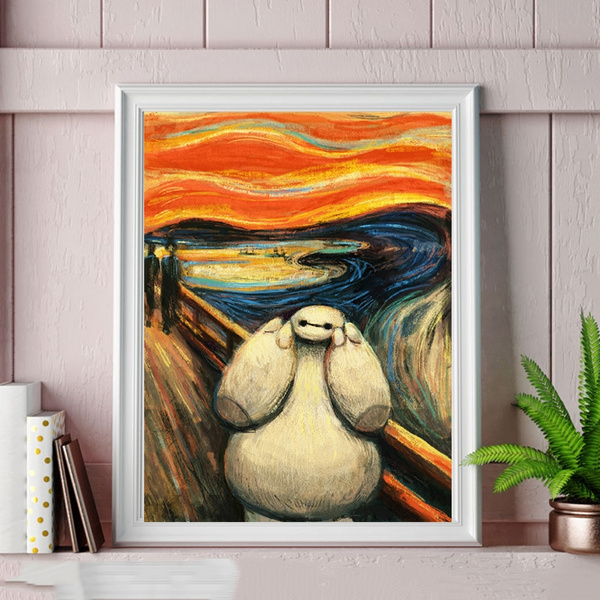 van gogh scream parody