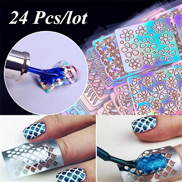 DIY Guide Template Stamp Decals Foils 