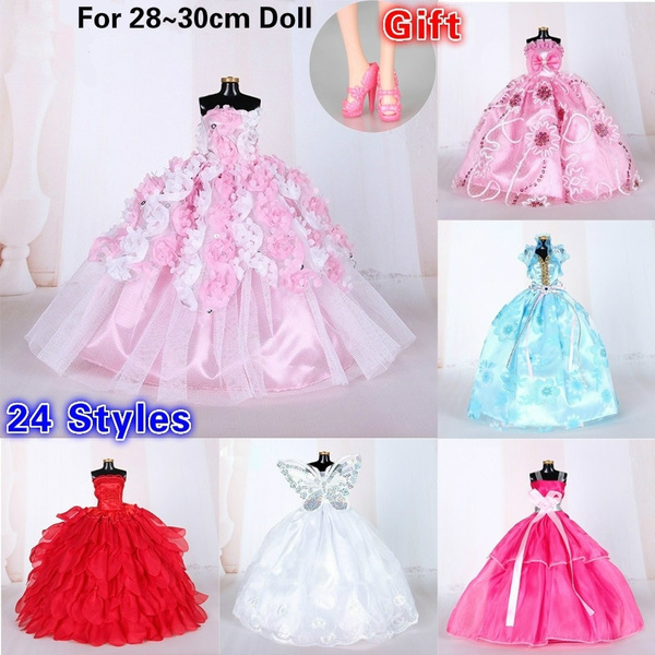 New Handmade For Barbie Doll Gown For Barbie Dress For Barbie Clothes Ballgown 