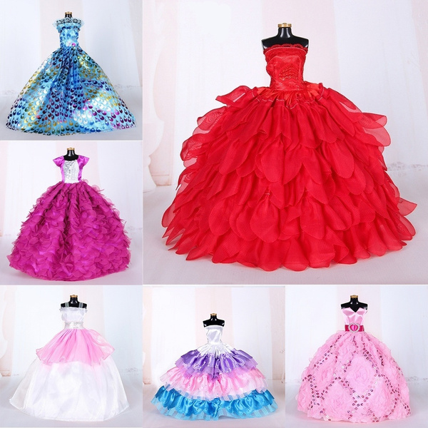Rock Your Baby - Girls Pink Jersey & Tulle Barbie Dress | Childrensalon