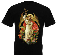 christiantshirt, devils, men's cotton T-shirt, outdoortshirt