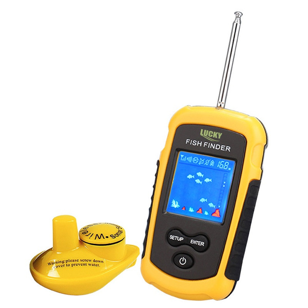 Lucky Portable Wireless Fish Finder for Shore Fishing for Beginners