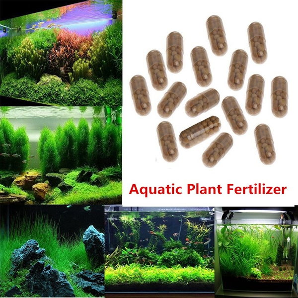 40 Pcs/lot Concentrated Aquarium Grass Root Fertilizer Bagged Capsules Fish  Tank Water Grass Nutrition