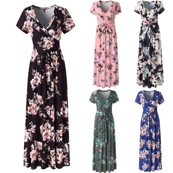 wish floral maxi dress