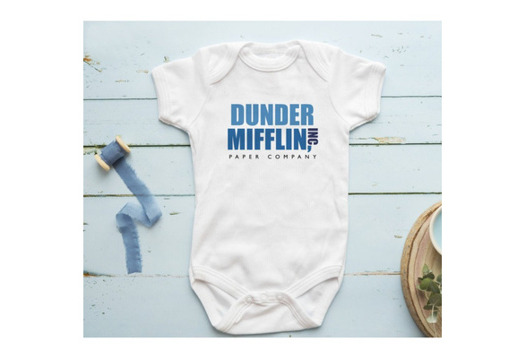 Dunder mifflin sales baby onesie