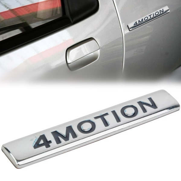 4MOTION Emblem Badge Auto Side Decal Car Sticker For Volkswagen vw