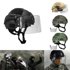 Helmet, Sports & Outdoors, windproofriotmaskhelmet, airsofthelmet