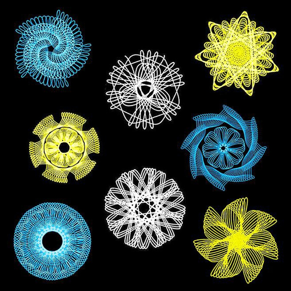 chalk spirograph
