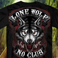 Fashion, lonewolfshirt, motorcycleshirt, Club