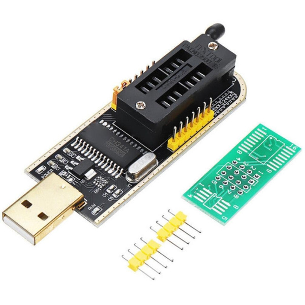 USB Programmer CH341A Burner Chip Writer SOP Clip Adapter EEPROM BIOS FLASH NEW