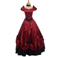 victoriangown, Goth, gowns, bowknot