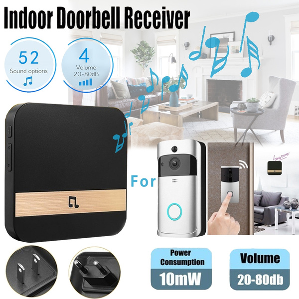 Doorbell Receiver For Smart Indoor Doorbell Wireless WiFi Door