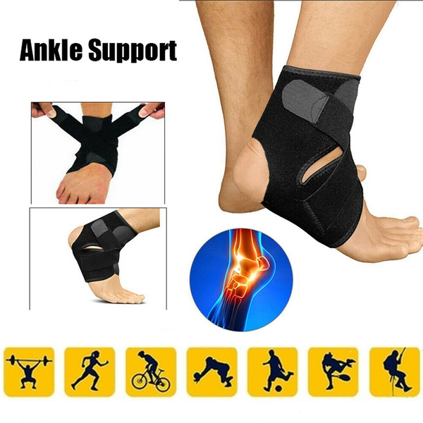 Wrap Bandage Medical Ankle Compression Brace Sports Support Strap Supplies HS3 