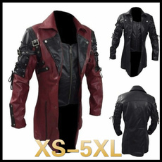 Goth, Fashion, gothic clothing, men leather jackets