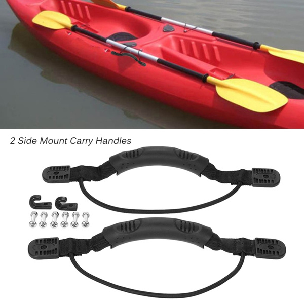 1 Pair Kayak Canoe Boat Side Mount Carry Handle Kayak Handles and Hardwares