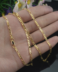 yellow gold, Chain Necklace, 18k gold, Jewelry