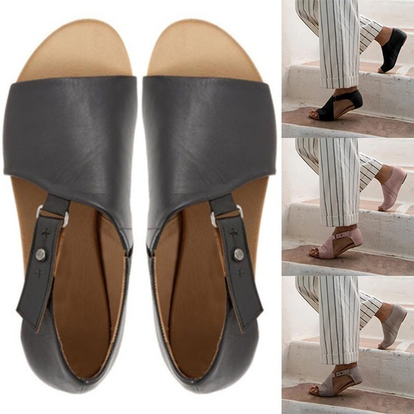 Cute Leather Clogs - Women's Spring Footwear