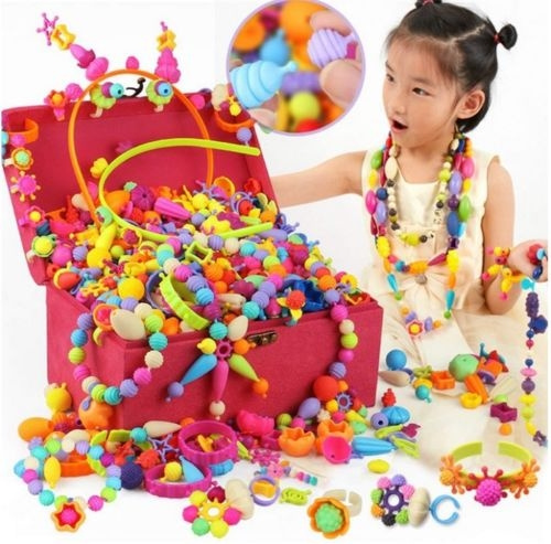 pop snap beads set