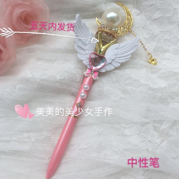 Sailor Moon 20th Anniversary  ball-point ballpoint pen Handmade Limit Anime Gift 