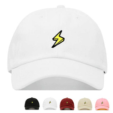 Cap, lightningboltbaseballhat, Hats, dadshat