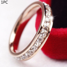 Steel, Wedding, DIAMOND, wedding ring