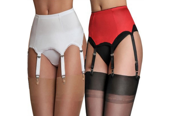 6 strap garter belts