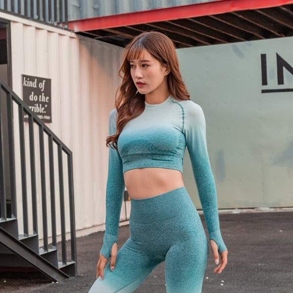 Ombre gym outlet clothes