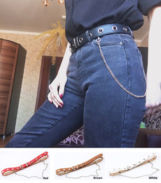 Fashion Accessory, Leather belt, Waist, Chain