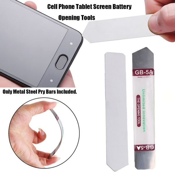 Phone Screen Battery Opening Tools Stainless Steel Silicone Flexible Scraper Pry 
