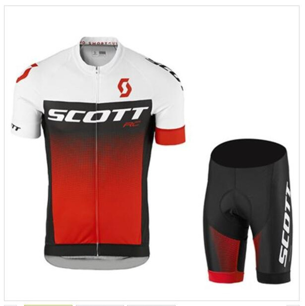 SCOTT RC Pro Cycling Jersey Short Sleeve Maillot Ciclismo and Cycling  Shorts Cycling Kits cycle jerseys Ciclismo bicicletas | Wish