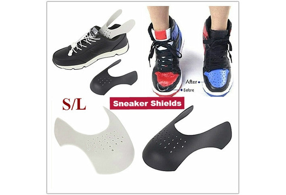 1 Pair Unisex Sneaker Shields Protector Toe Box Anti Crease Wearable Inserts 
