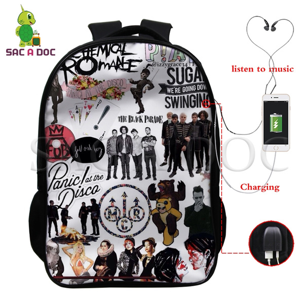 panic at the disco backpack