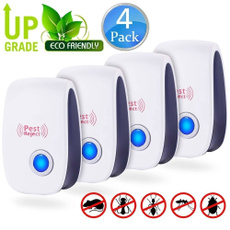 4 Pack Ultrasonic Repeller Indoor Plug In Pest Control For Insects