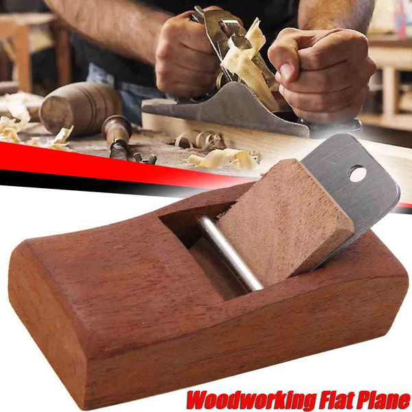Flat Woodworking Plane Bottom Edged Wood Hand Planer Carpenter Woodcraft Tool 