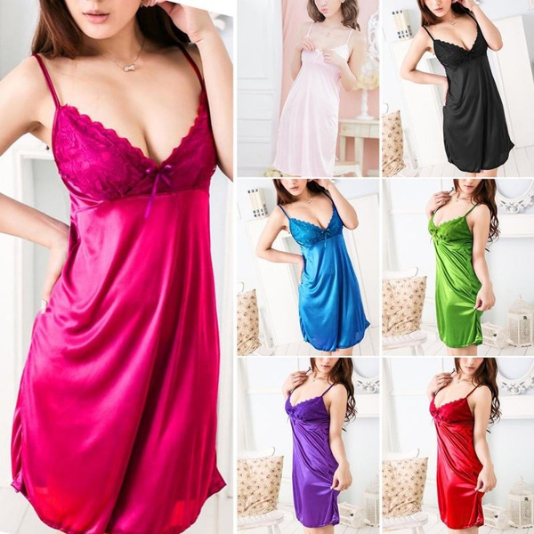silk dress nightwear