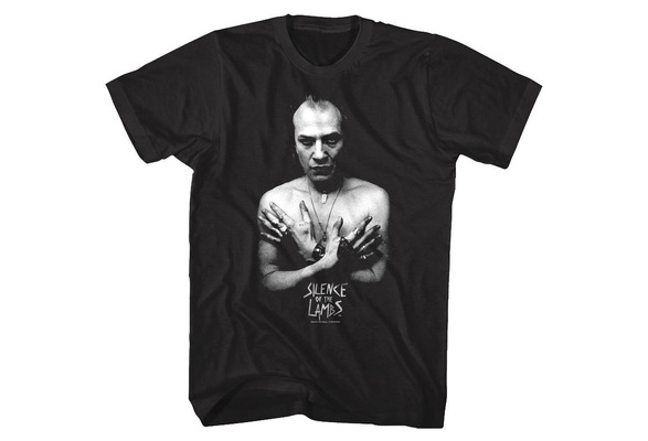 Silence of The Lambs Buffalo Bills Custom Leather Men's T-Shirt