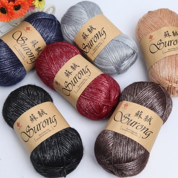 fashionable style thick cotton crochet yarn