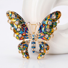 Beautiful, butterfly, lapelpinbadge, Jewelry