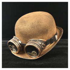 bowler hat, goldbowlerhat, Jewelry, gold