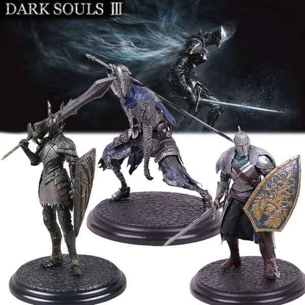 DXF 7.9" Action Figure Toy Collection Sculpt in Box Dark Souls Black Knight