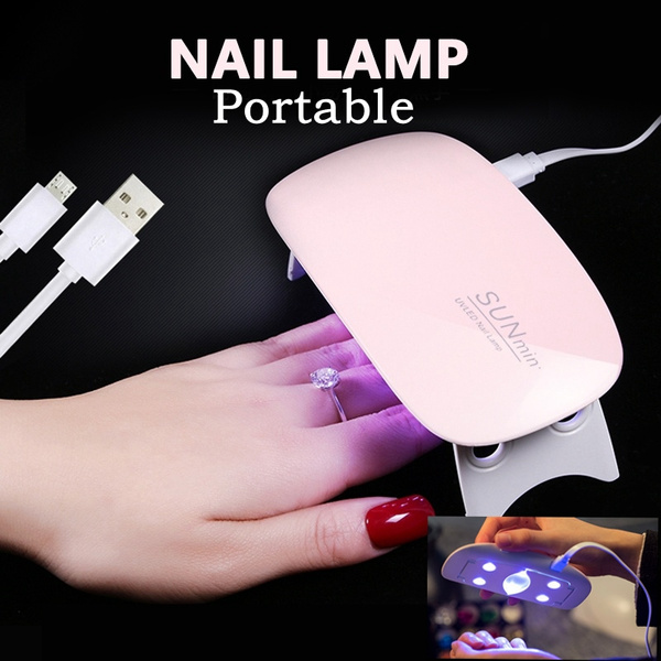 SUNmini 6w UV LED Lamp Nail Dryer Portable USB Cable for Prime Gift Home Use  Gel Nail Polish Dryer Mini USB Lamp | Wish