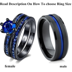 blackgoldring, Blues, Fashion, wedding ring