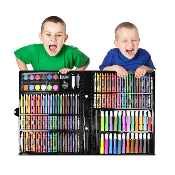 208PCS Kids Children Painting Drawing Tools Set