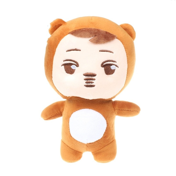 Korea Kpop EXO Kim Jong In Kai Bear Plush Toy EXO Fans Stuffed