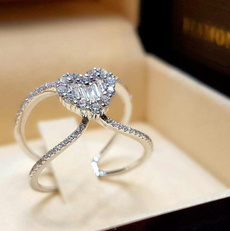 Sterling, 時尚, wedding ring, 925 silver rings